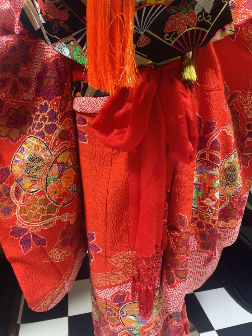 七五三7歳様絞り柄フルセット