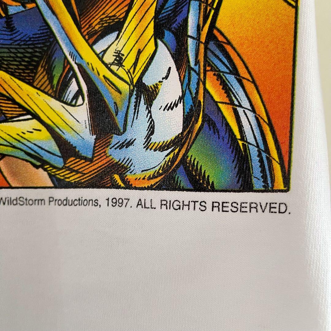 Wildcats Tシャツ Lサイズ アメコミ Jim Lee ビンテージ