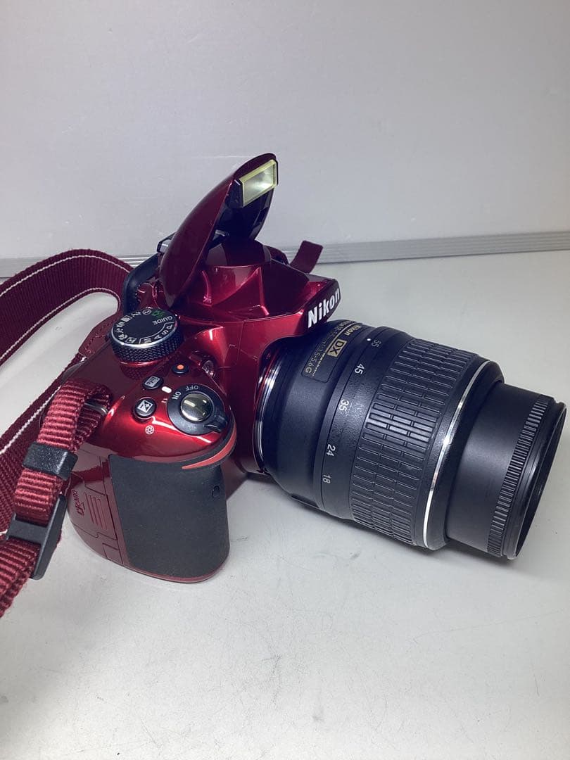 た*る様 Nikon D3200 デジタル一眼レフカメラ レッド　撮影可能
