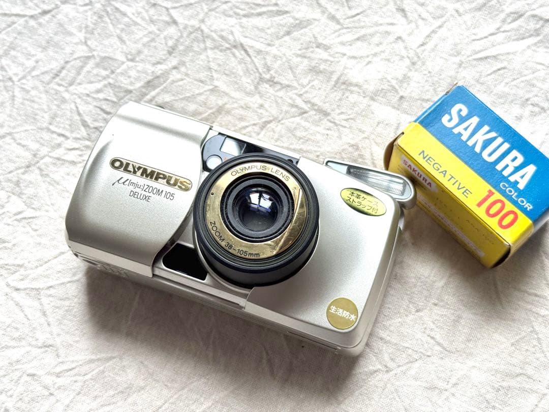 mさん専用です！⌘完動品！ 電池付 OLYMPUS μ ZOOM 105⌘