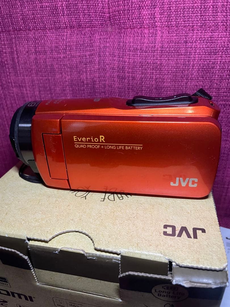 JVC Everio R GZ-RX680 カラー/オレンジ
