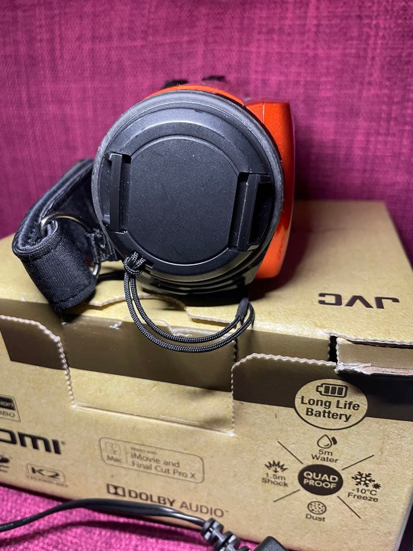 JVC Everio R GZ-RX680 カラー/オレンジ