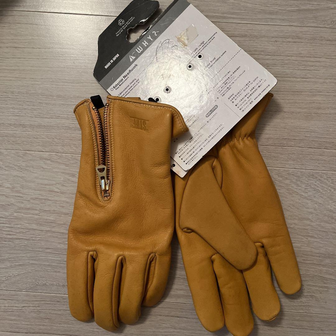 【新品未開封】グリップスワニー Lサイズ レザーグローブ