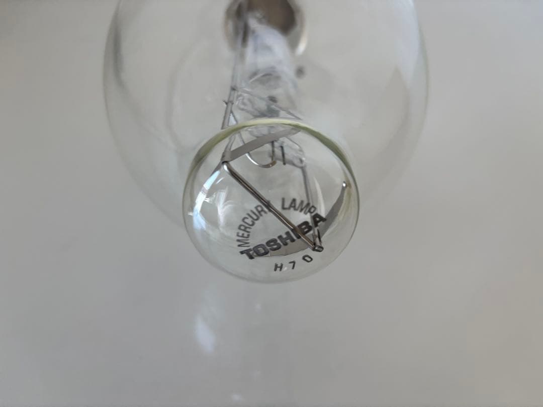 東芝　透明水銀灯　H700 (未使用品)