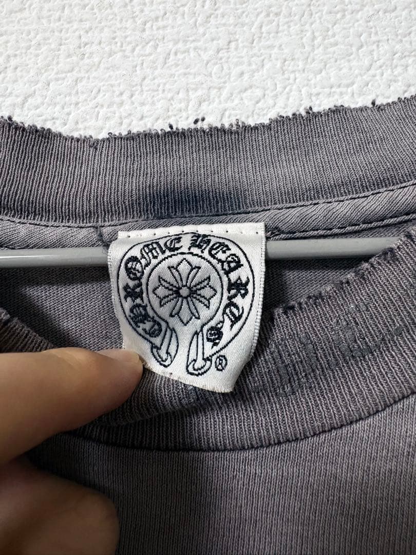 超希少！Chrome Hearts 90s ネック＆サイドロゴ Tシャツ L