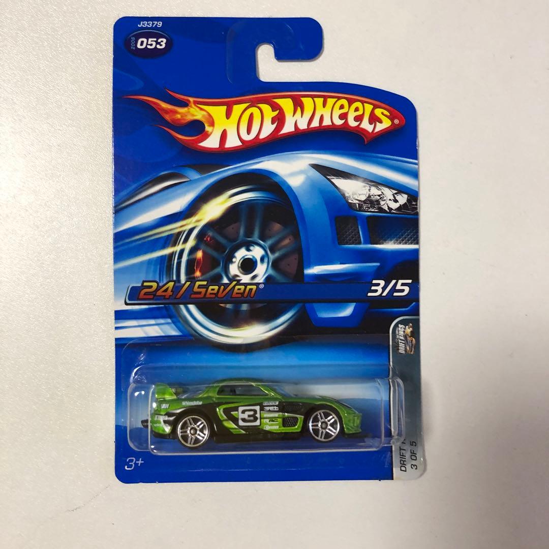 ホットウィール　24/SEVEN　４台セット　マツダＲＸ－７　ＦＤ３Ｓ　未開封