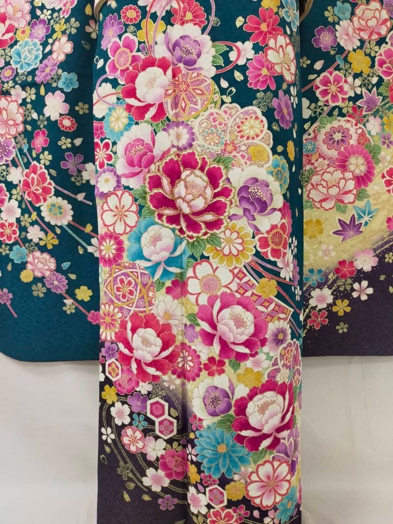 はんぺんさま　美品　正絹　振袖　3点セット