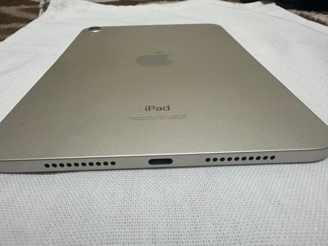 Apple iPad mini スターライトApple Pencil(第2世代)