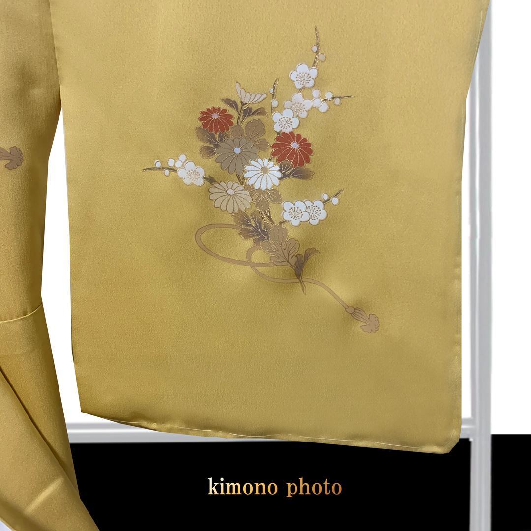 【新品、未使用】正絹【極上逸品】トールサイズ【本金彩手描き友禅】訪問着フルセット