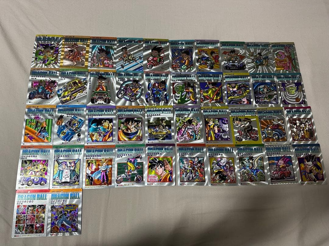 【海外限定】ドラゴンボール 表紙カード 42枚フルコンプ　箔押し