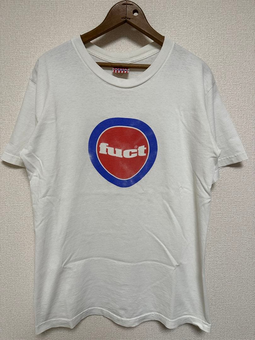 FUCT USA hide ビンテージ　Tシャツ　サークルロゴ