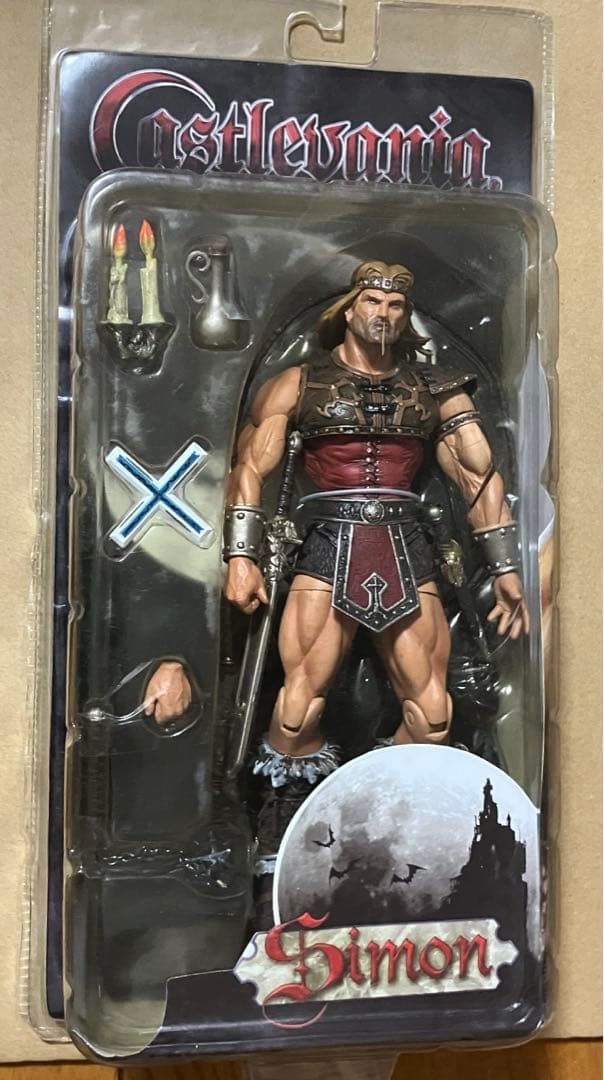 【レア品】NECA 悪魔城ドラキュラ シモン Castlevania 未開封