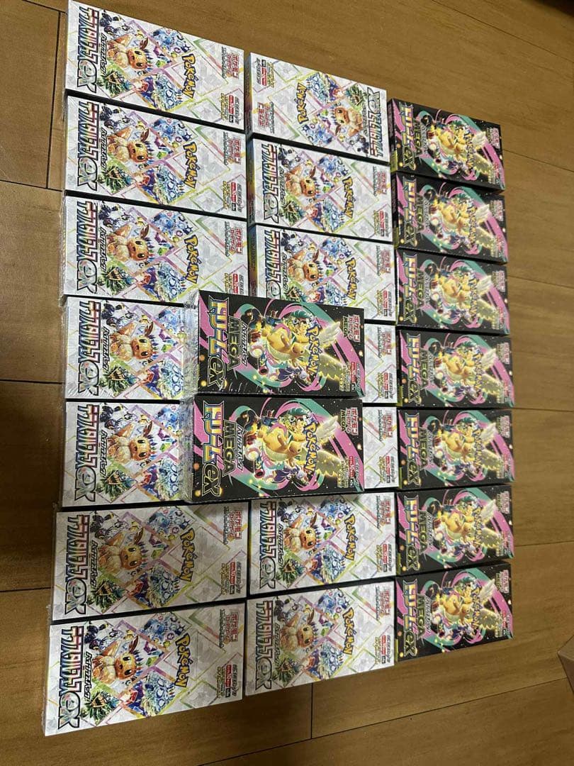ポケモンカード Mega ドリームex 9BOX, テラスタルフェス14BOX