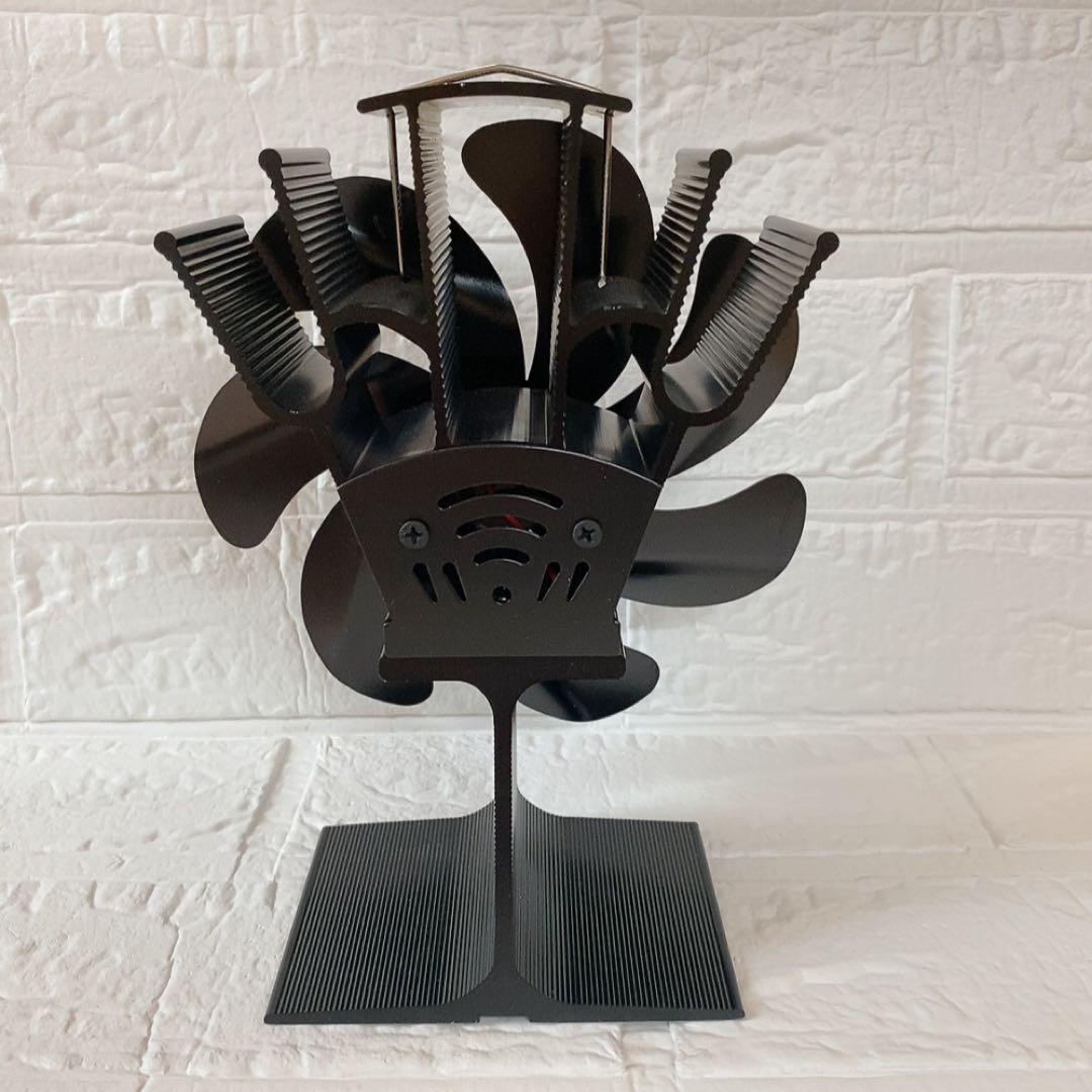 50★ストーブファン 7枚羽根ストーブファン 自己加熱ストーブファン
