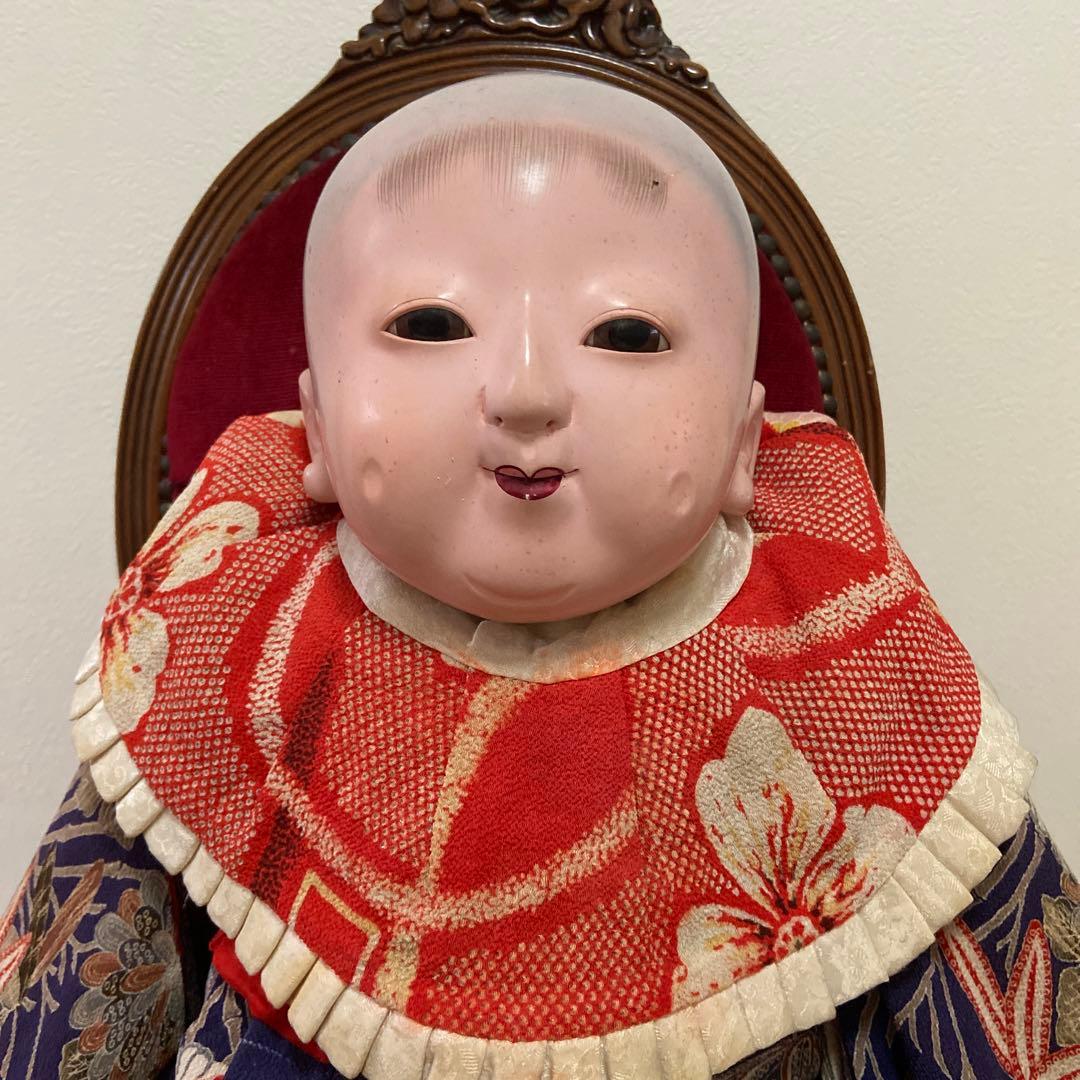 市松人形　抱き人形　明治抱き人形70センチ