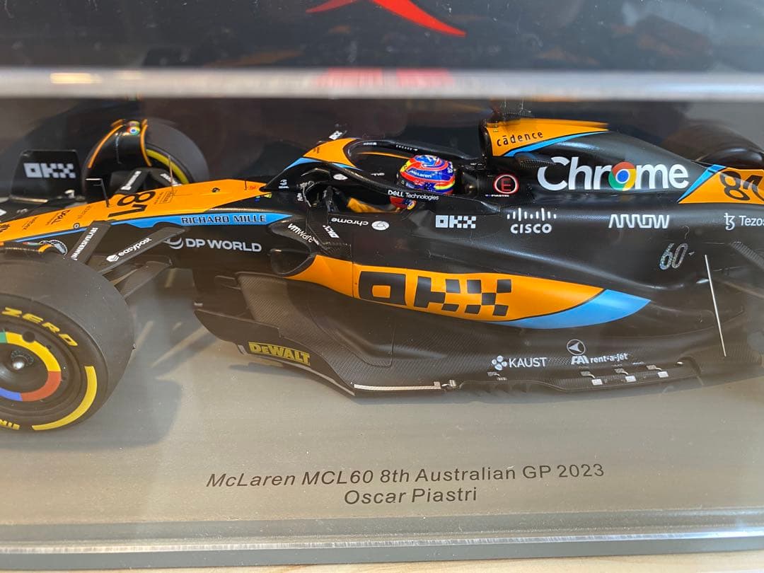 スパーク1/18 McLaren MCL60 2023 OscarPiastri