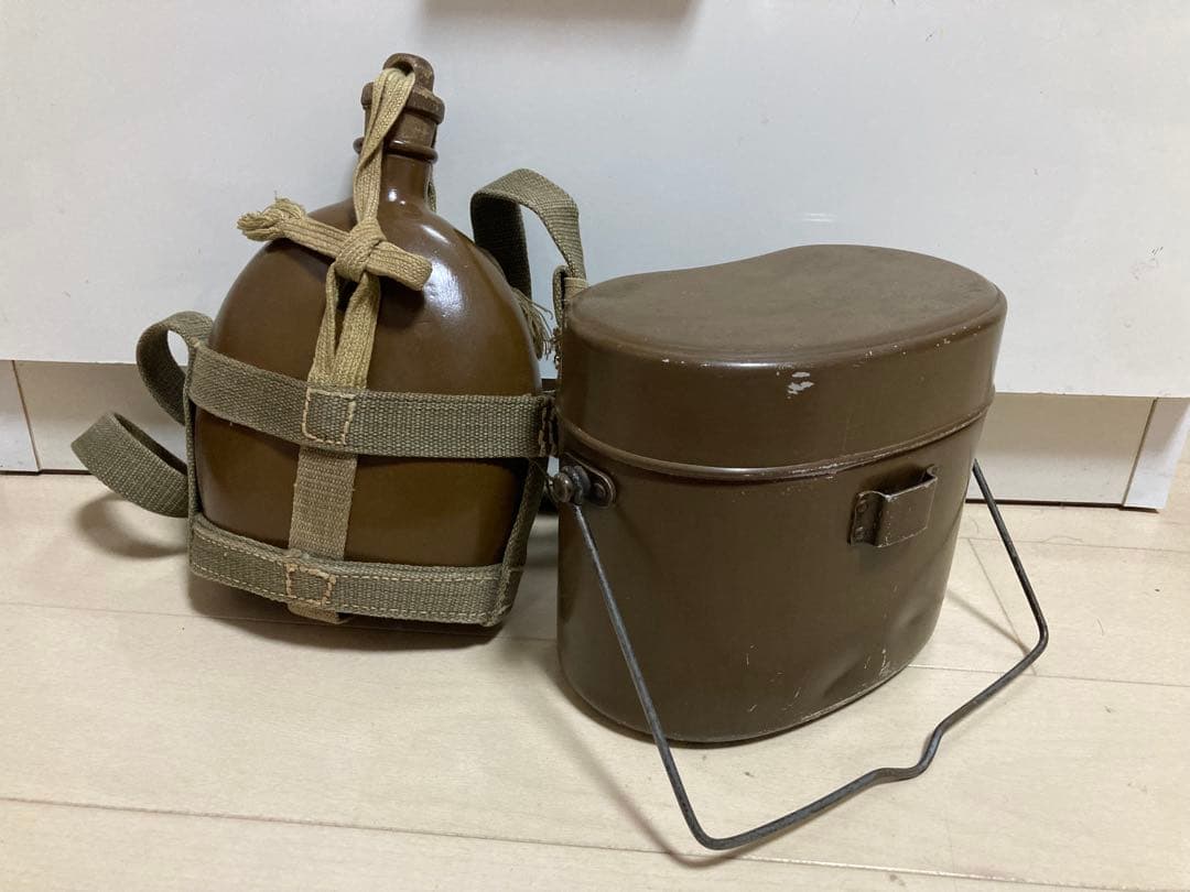 実物　日本陸軍　水筒　飯盒　美品