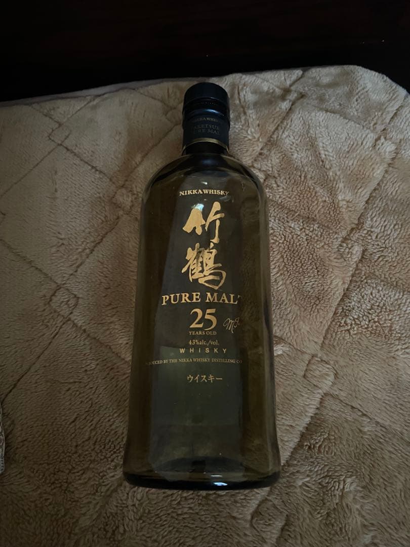 美品竹鶴25 空瓶