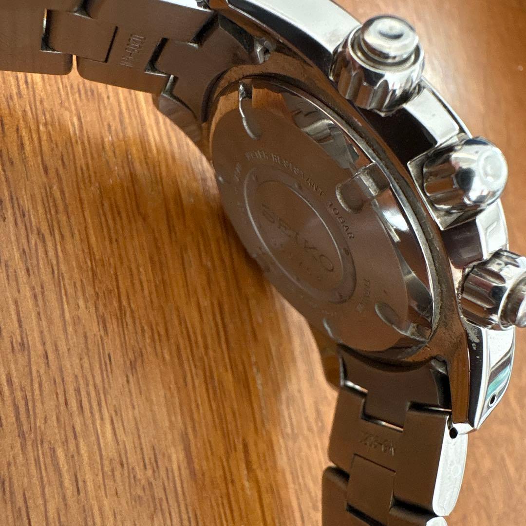 クロノグラフ 腕時計 チタン　7T92-0DJ0 セイコー　SEIKO