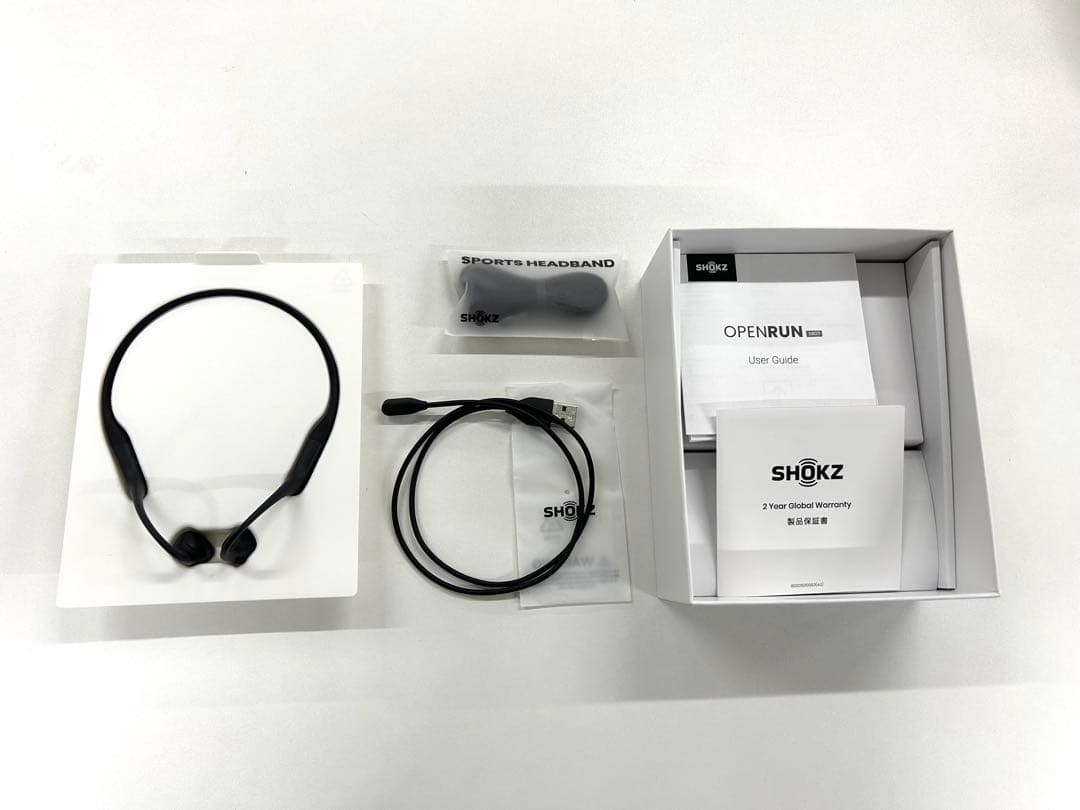 SHOKZ OPENRUN 骨伝導イヤホン