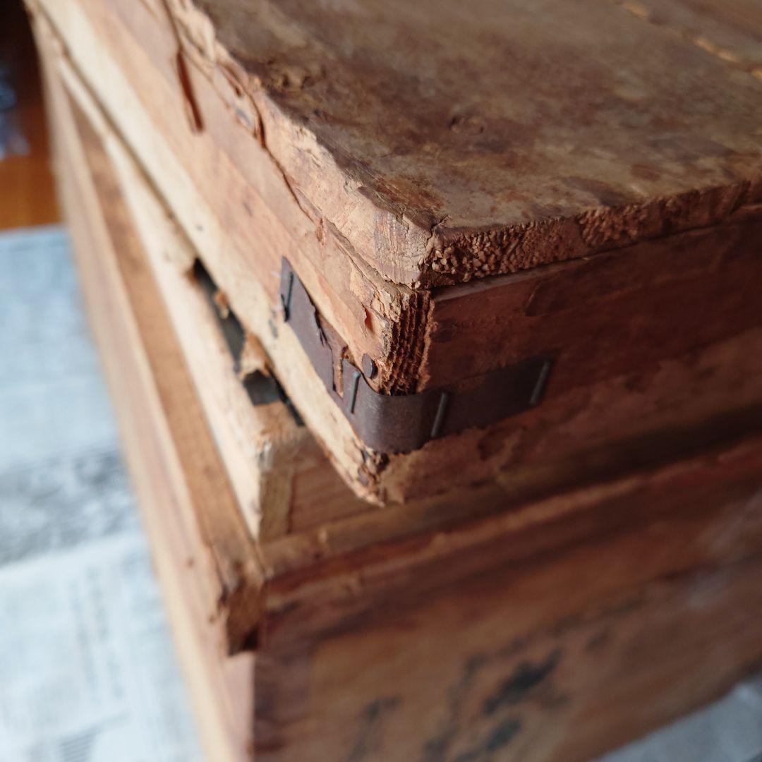 葛籠　つづら　収納　木　アンティーク　骨董　アンティーク　道具　古物