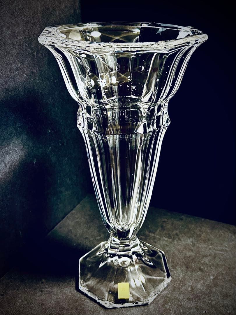 各務クリスタル　フラワーベース 花瓶