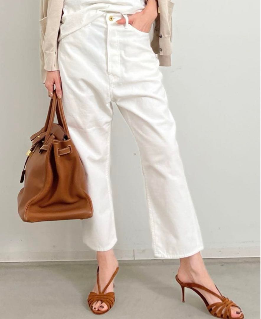 MADISONBLUE マディソンブルー ホワイト サルエルパンツ 00