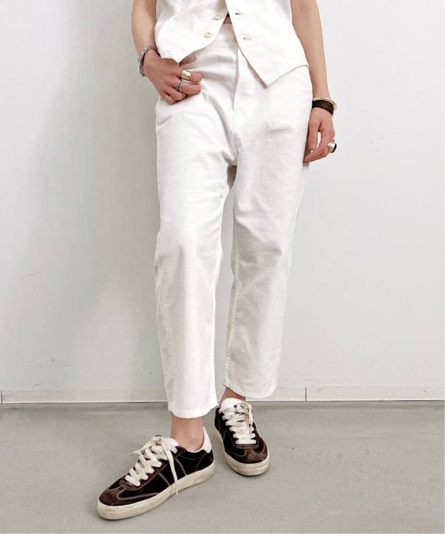 MADISONBLUE マディソンブルー ホワイト サルエルパンツ 00