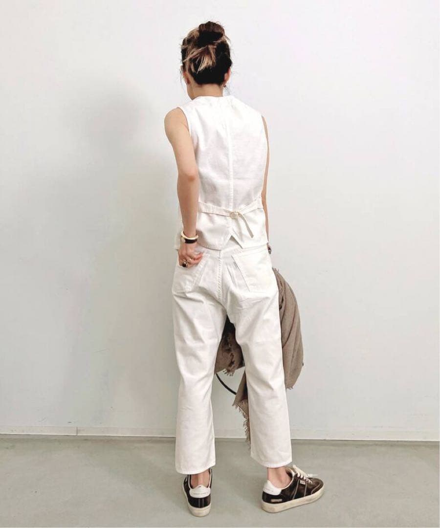 MADISONBLUE マディソンブルー ホワイト サルエルパンツ 00