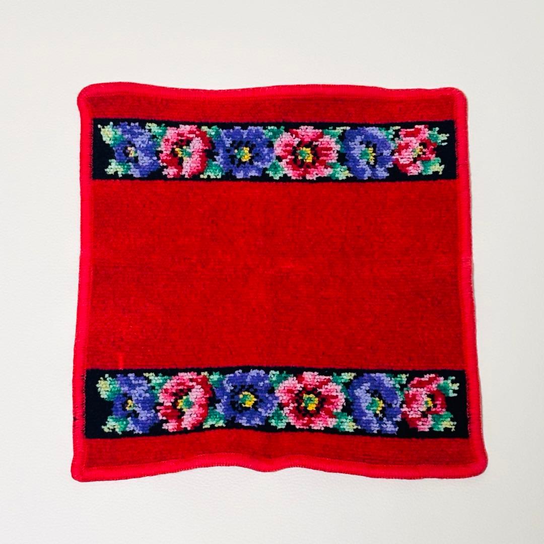 新品未使用ꫂ ၴႅၴ‪*. FEILER フェイラー ハイジ 花柄 タオルハンカチ