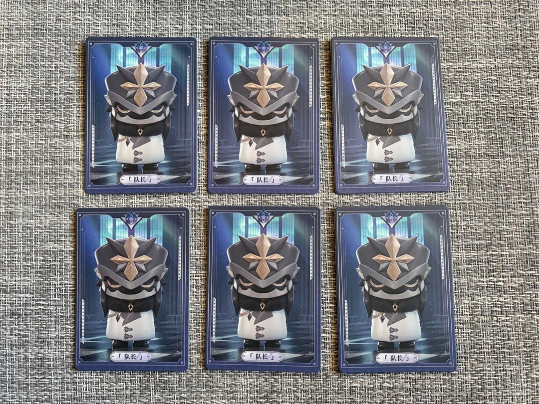 原神 厳霜と狂焔 霜痕と権焔 執行官 ミニフィギュア 隊長 カピターノ