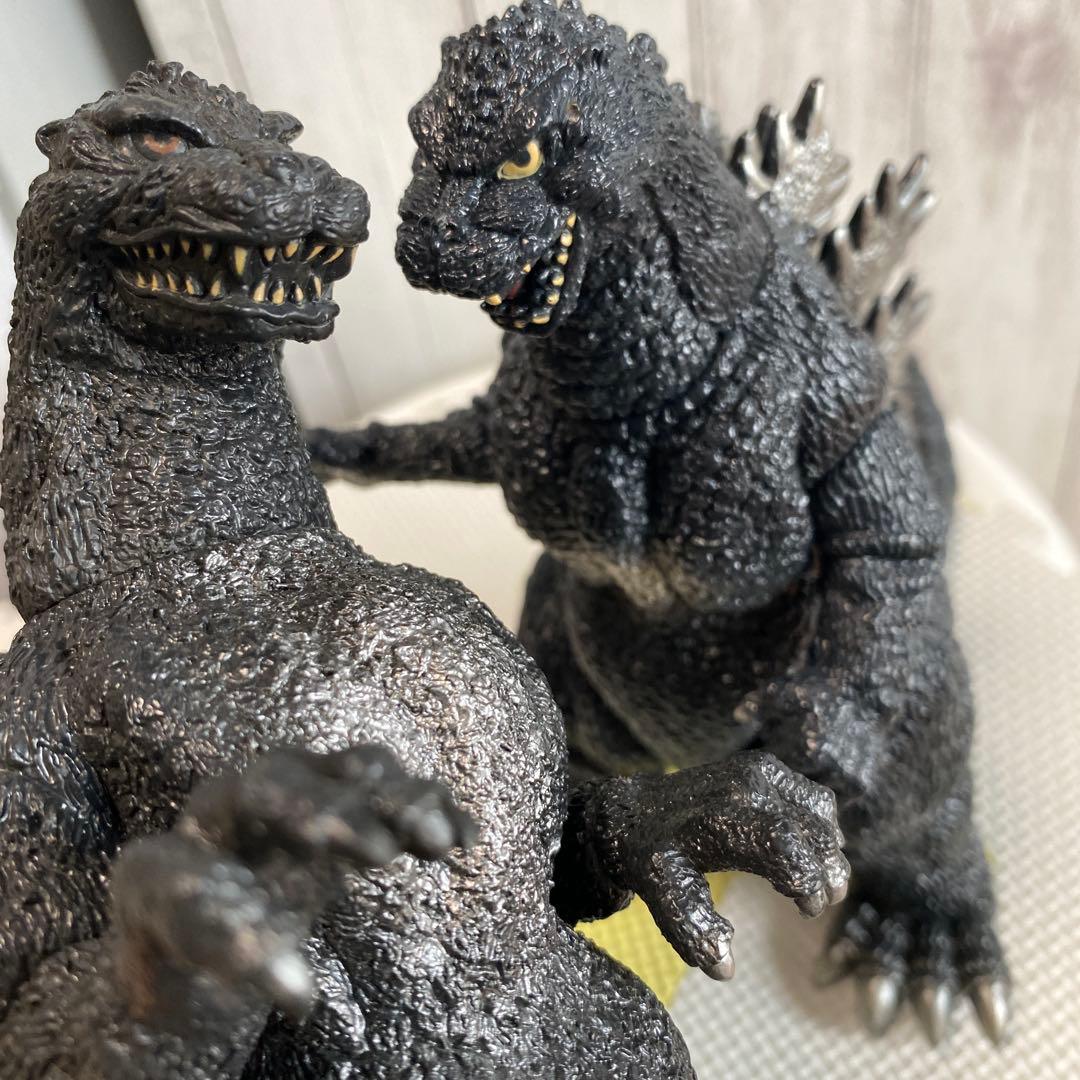 ゴジラフィギュア 2体セット ブラック
