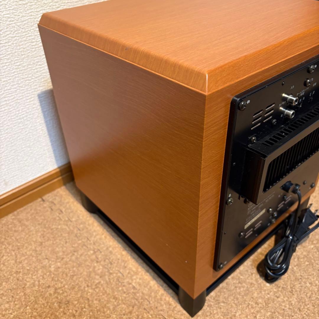 【良品】YAMAHA ヤマハ YST-SW015 サブウーファー チェリー