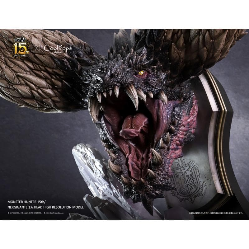 【新品】フィギュア モンスターハンター ネルギガンテ 1/6 ヘッドモデル
