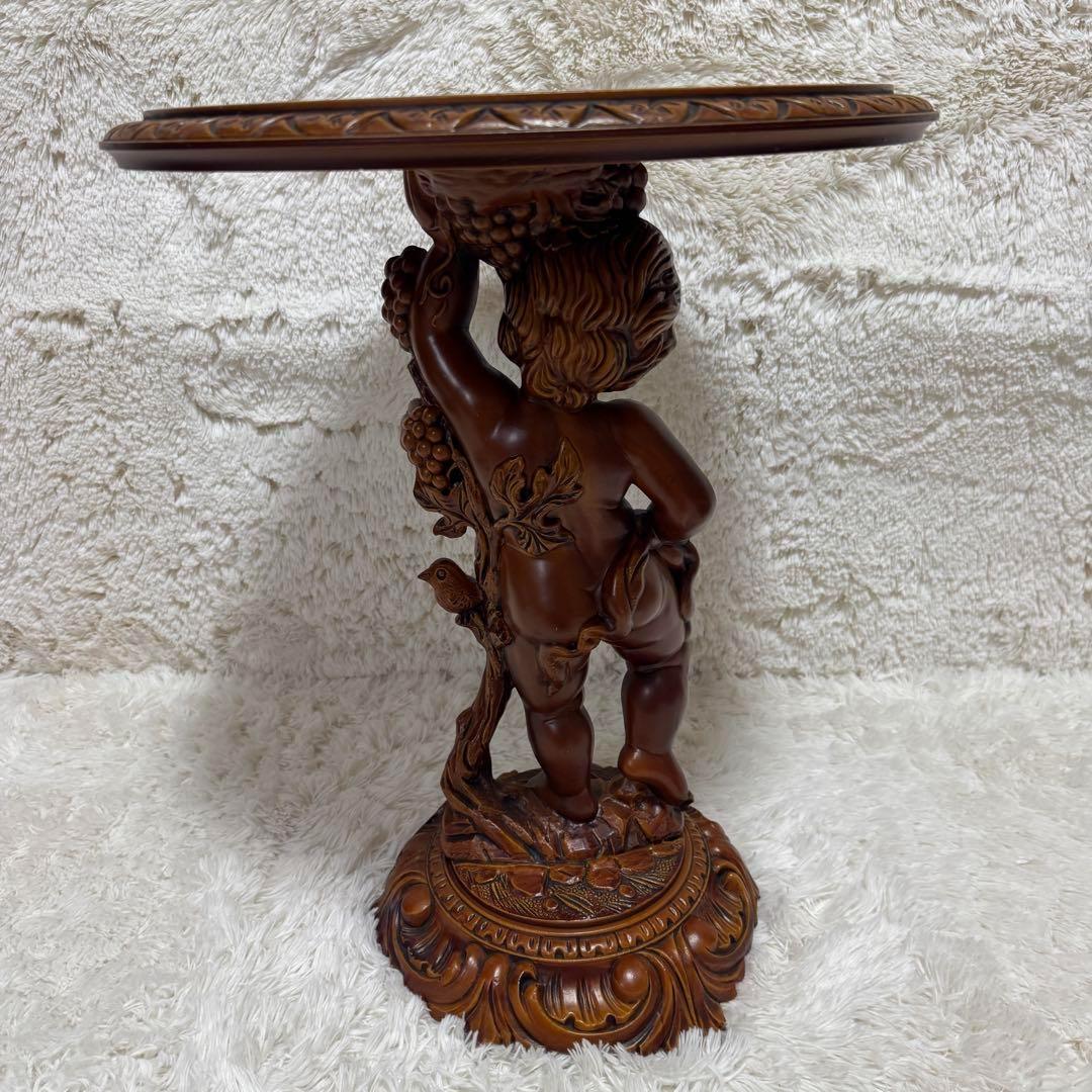 天使のテーブル ロココ調 アンティークテーブル サイドテーブル
