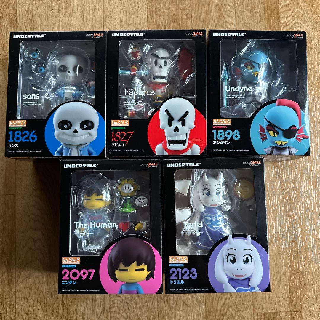 UNDERTALE ねんどろいど コンプリート