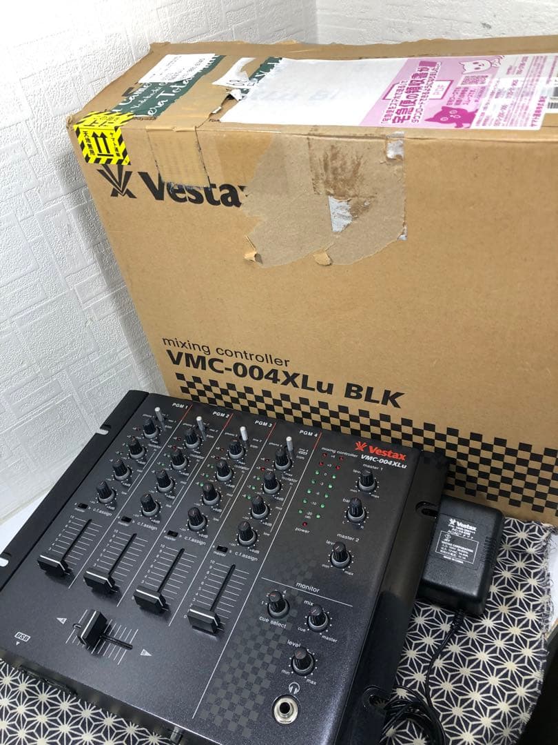 VESTAX ベスタクス　VMC-004XLu 純正アダプタTUB-1付属