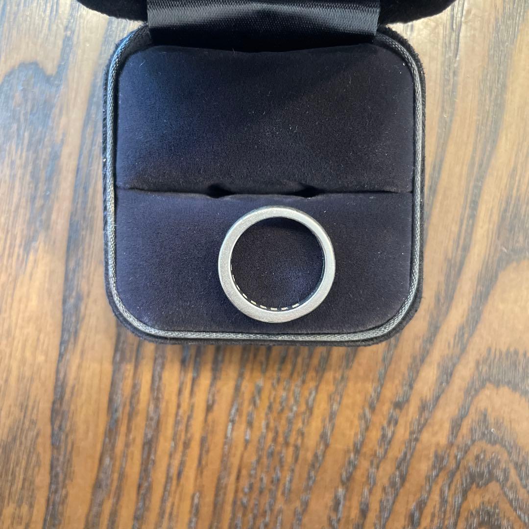 ティファニー Pt950 プリンセスカット ハーフエタニティダイアモンドリング