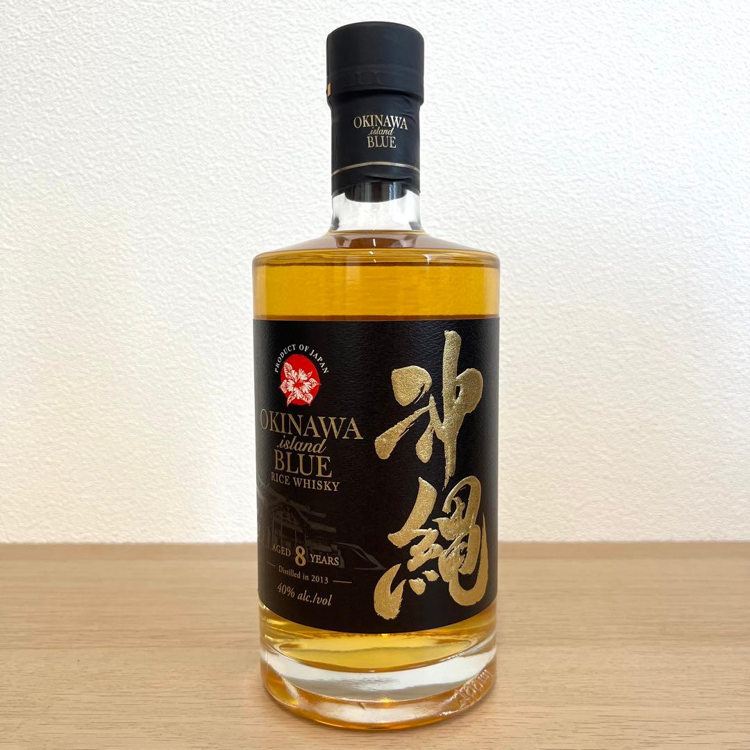 沖縄ブルー ウイスキー 8年 40度 700ml  BLUE