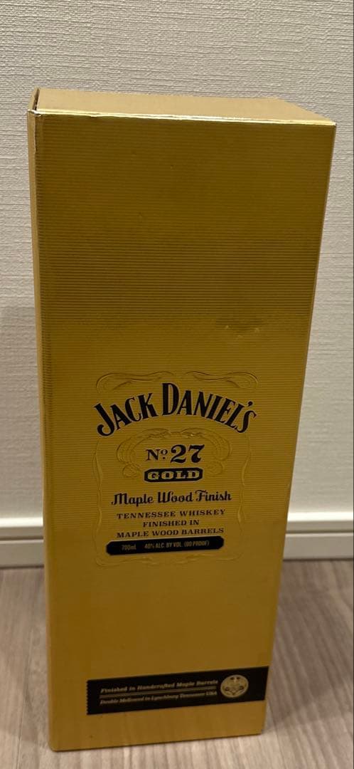 未開栓 Jack Daniel's No. 27 Gold 700ml