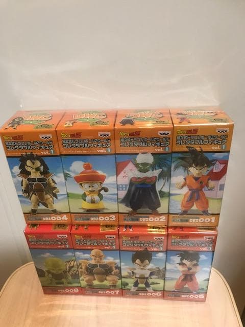 【新品】『ドラゴンボールZ』ワーコレ「天下分け目の超決戦編」全８種類コンプセット