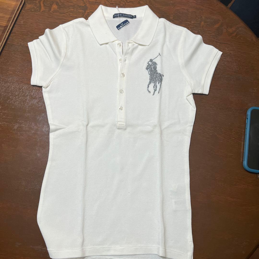 値下げ！ポロラルフローレン　ポロシャツ(白)
