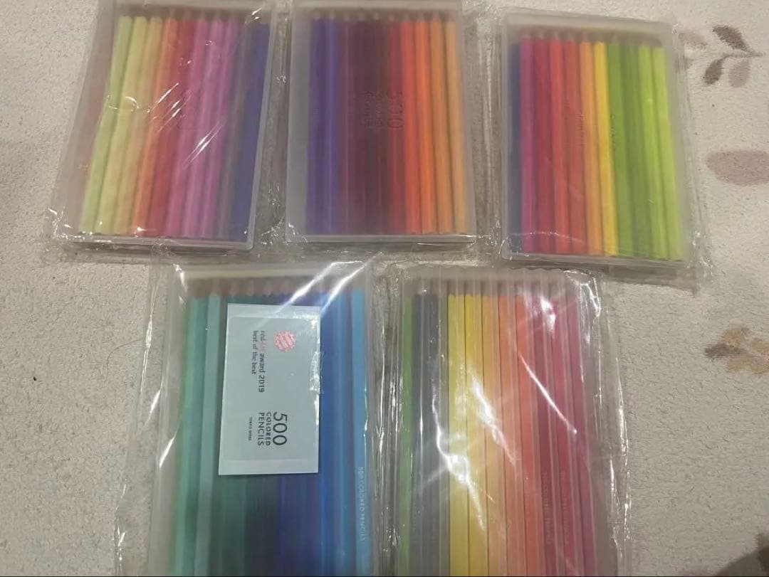 【未開封品】フェリシモ 500色の色鉛筆　全色セット