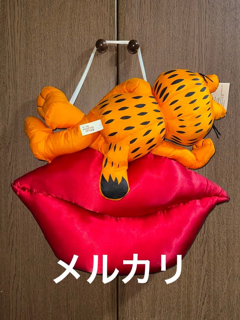 アメトイ ヴィンテージ ガーフィールド ぬいぐるみ ビッグリップ 美品