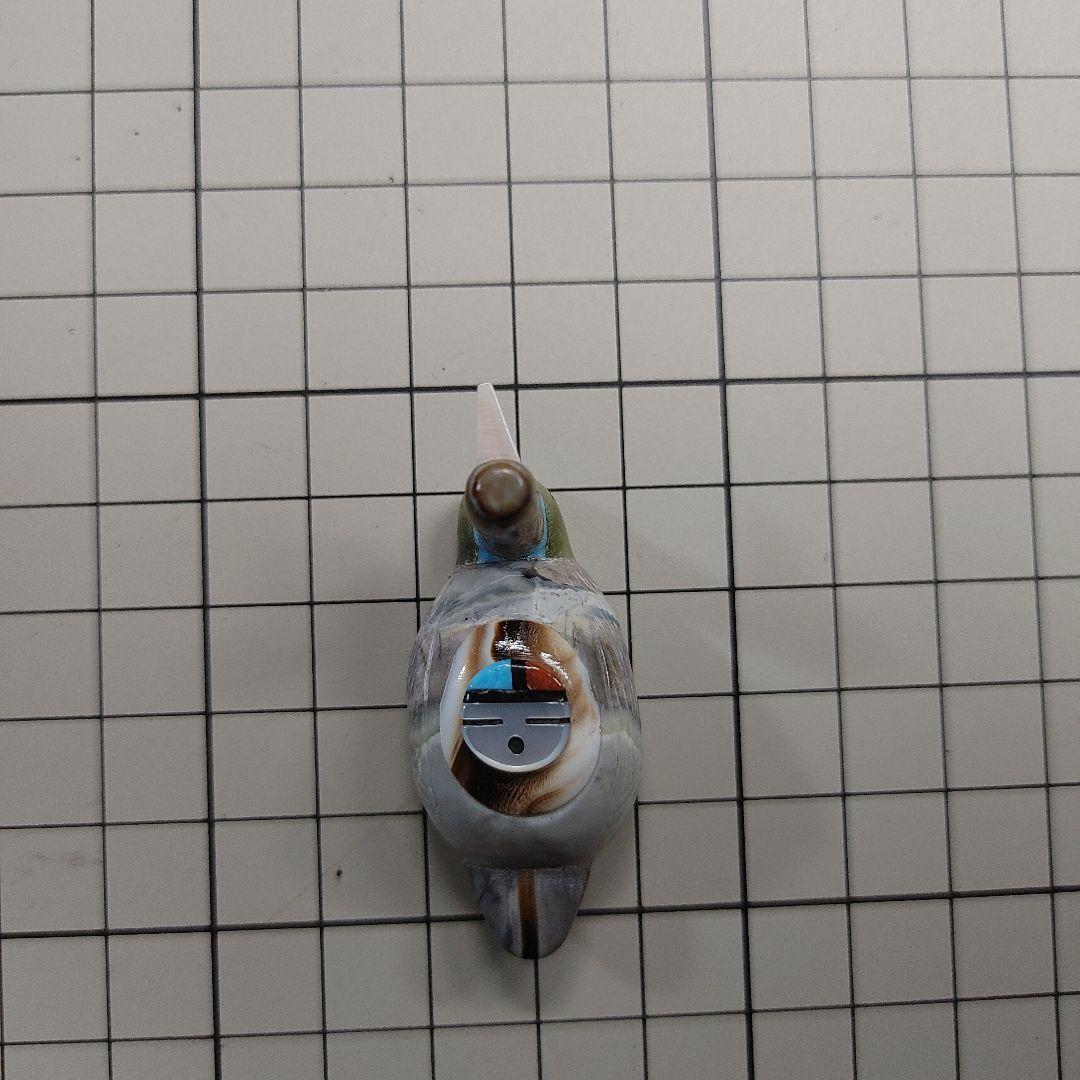 カモ　サンフェイスフェティッシュ　ズニ　フェティシュ　インディアンジュエリー