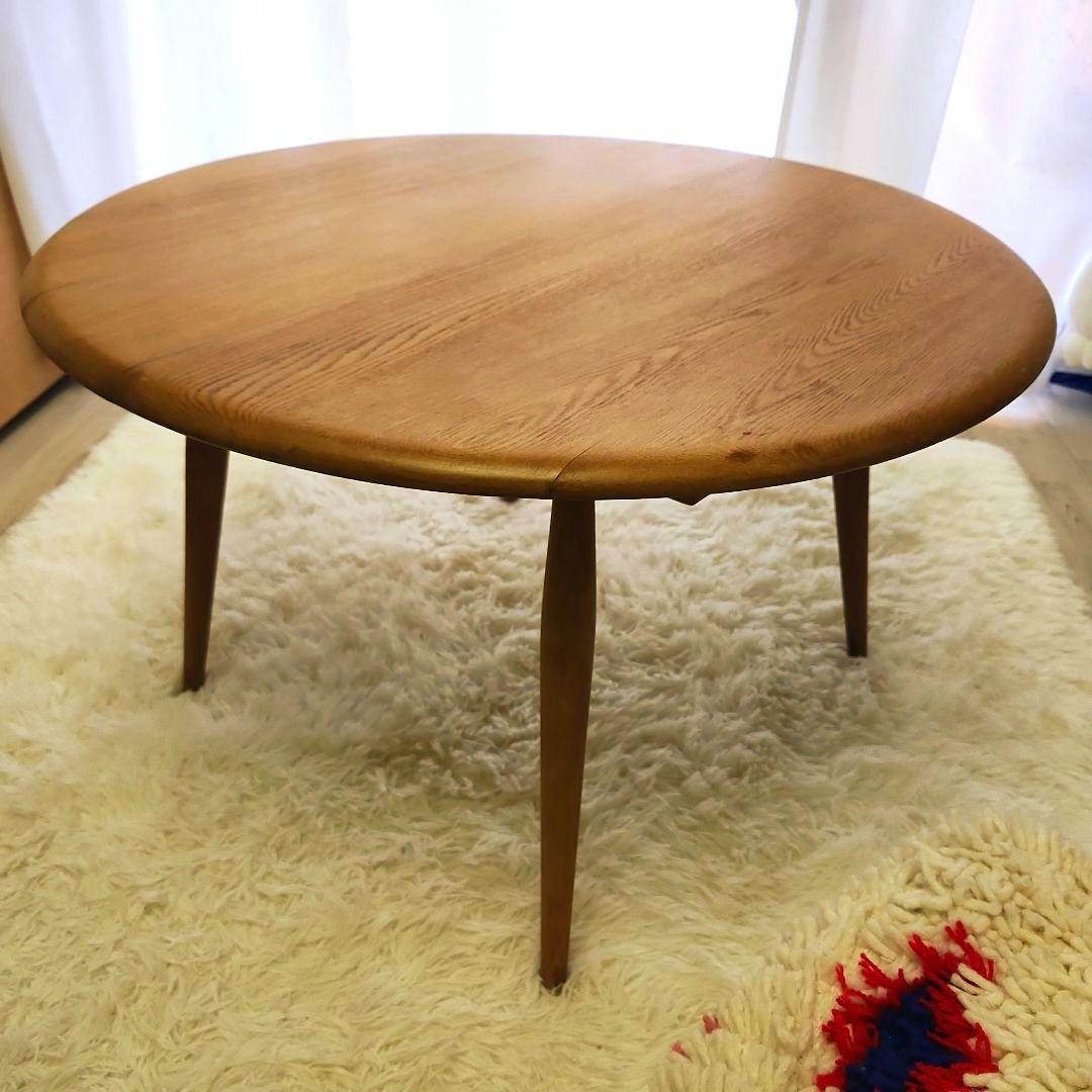 アーコール　テーブル　ラウンド　イギリス　ミッドセンチュリー