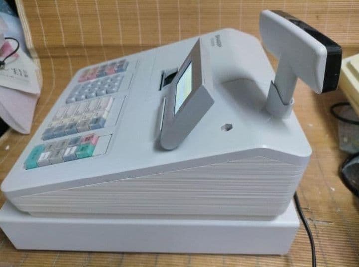 シャープレジスター　XE-A207　PC連携売上管理設定無料　231115