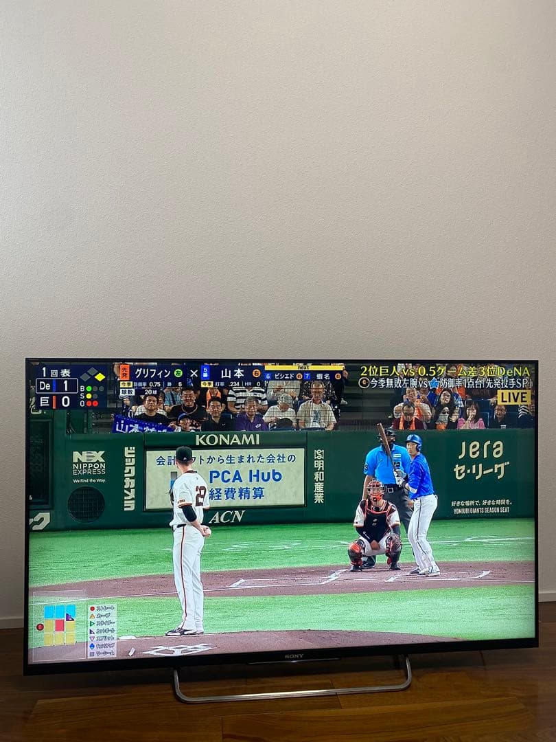 SONY KDL-50W800B 50インチ液晶テレビ