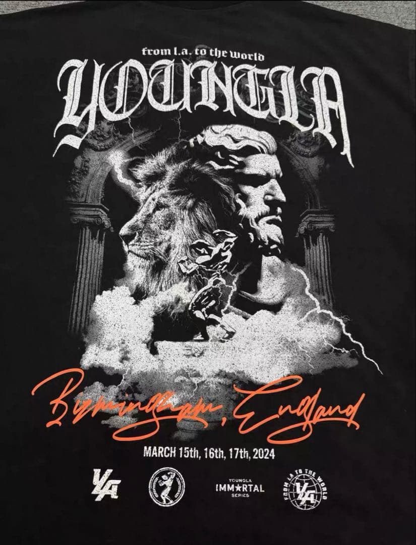  限定Tシャツ2024年アーノルドイングランド大会限定半袖Tシャツ