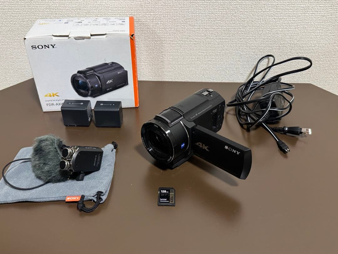 サ*ト様 SONY FDR-AX45 4K フルセット ビデオカメラ